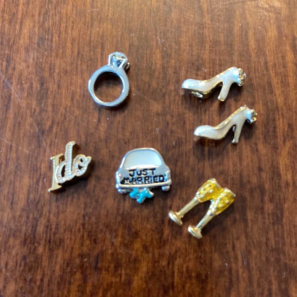 Origami Owl Just Married Charms